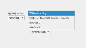 No caching device in Bcache