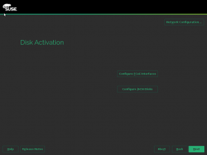 Disk Activation