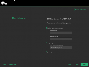 New Registration UI